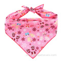 wholesale fashionable cute multi style cotton pet bandana